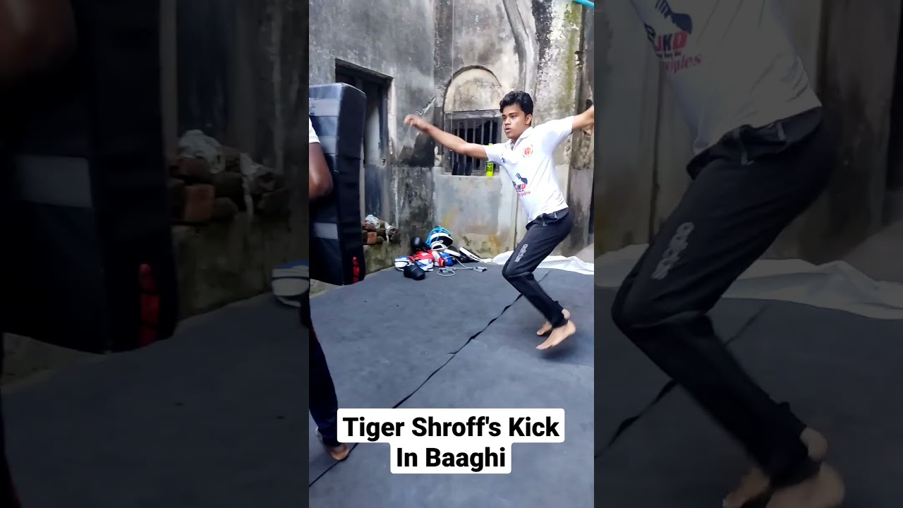 Tiger Shroff's Kick in Baaghi🔥