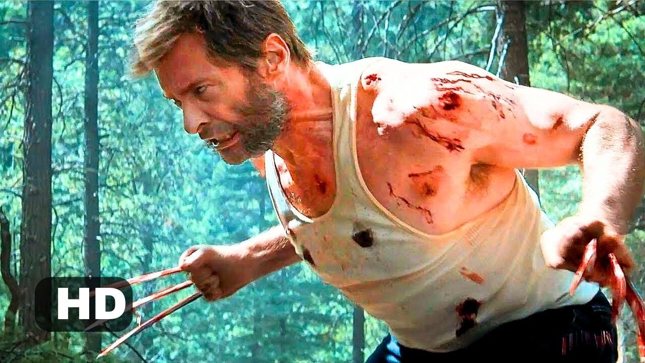Wolverine's Berserker Rage in Forest Fight 🌲
