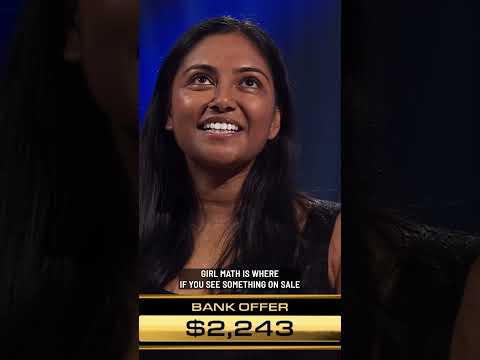 Girl math works every time...💁♀️ #DealOrNoDealAU @Channel10AU