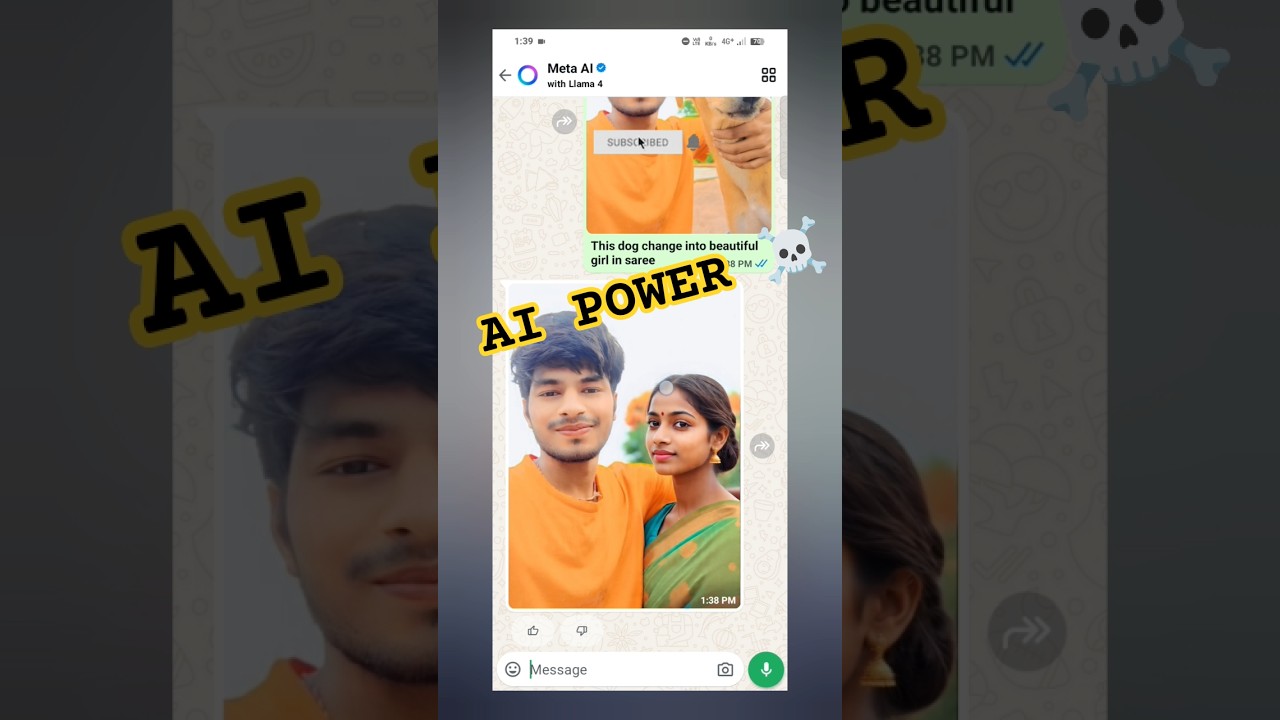 WhatsApp main photo edit kaise kare | meta ai #whatsapp #tipsandtricks #metaai #shorts
