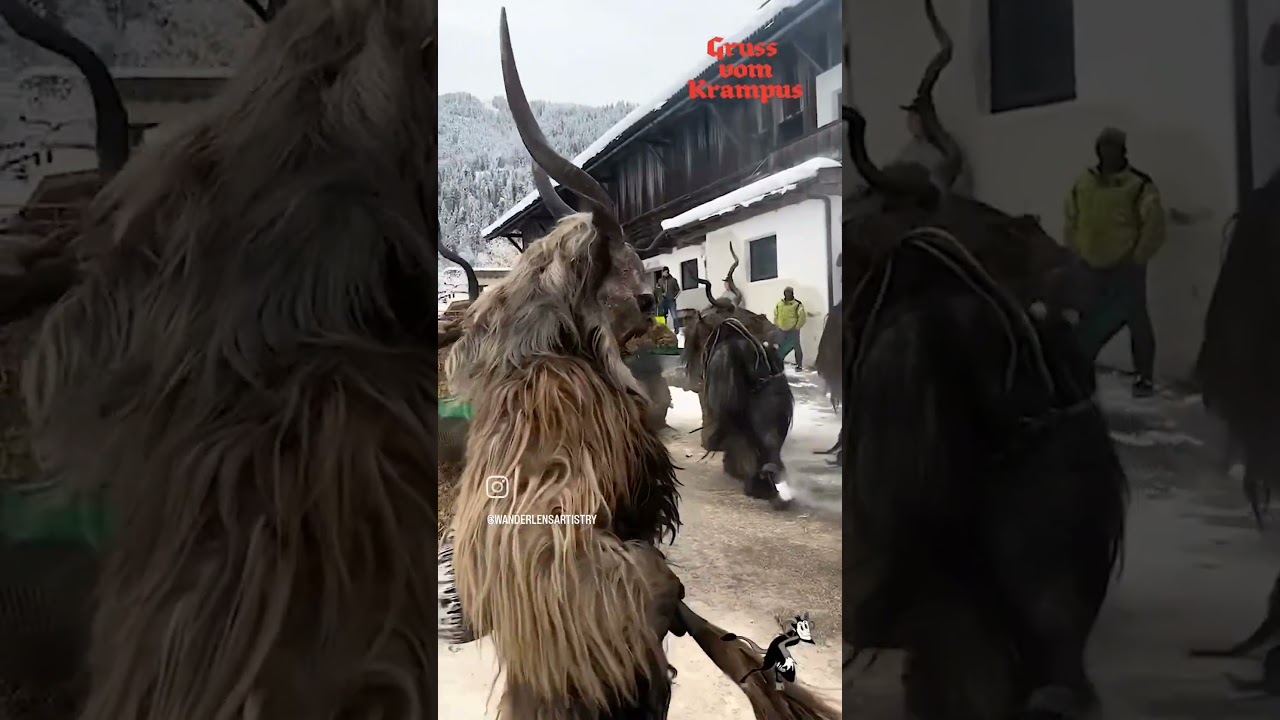 Austria's Thrilling Krampus Parade 😱