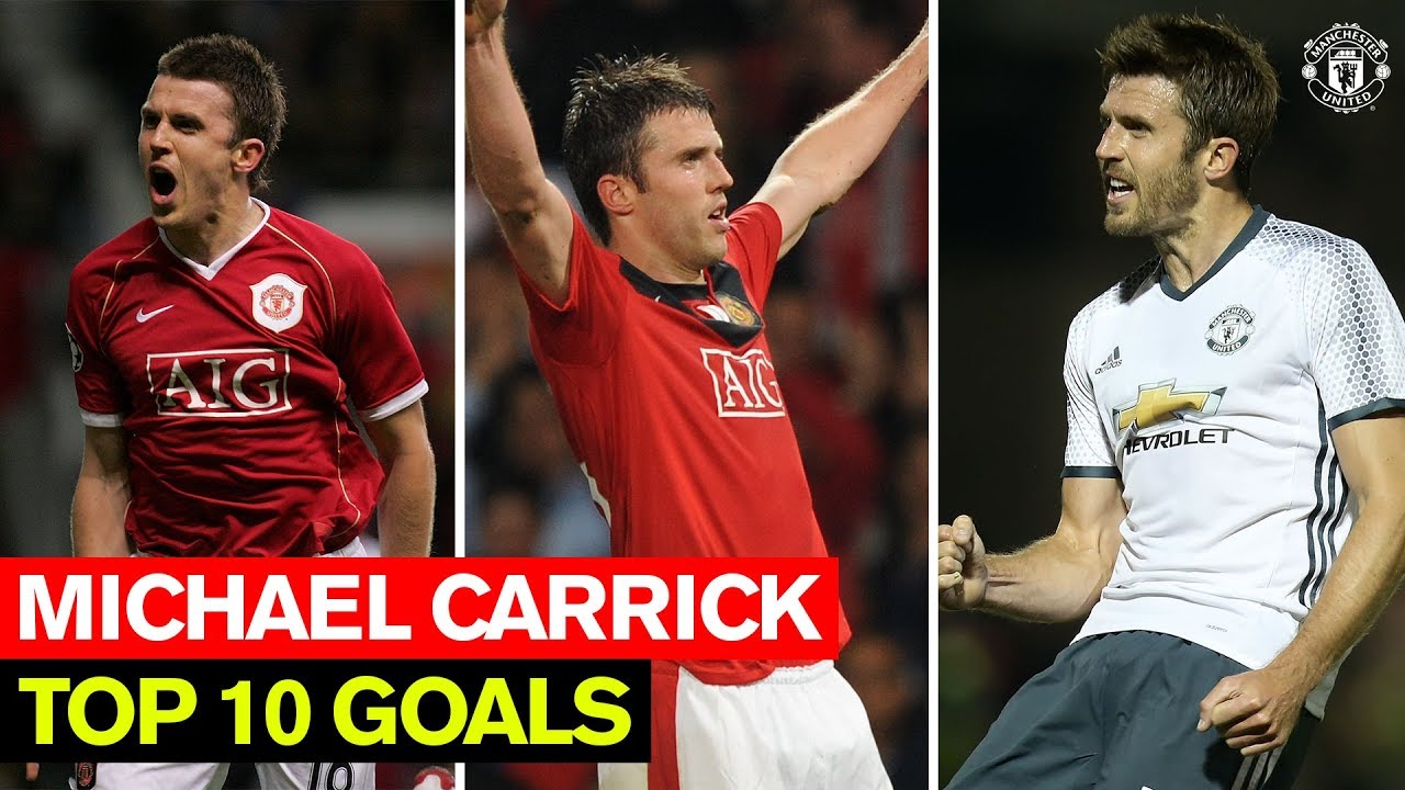 Michael Carrick's Top 10 Goals for Manchester United ⚽ | Legendary Moments