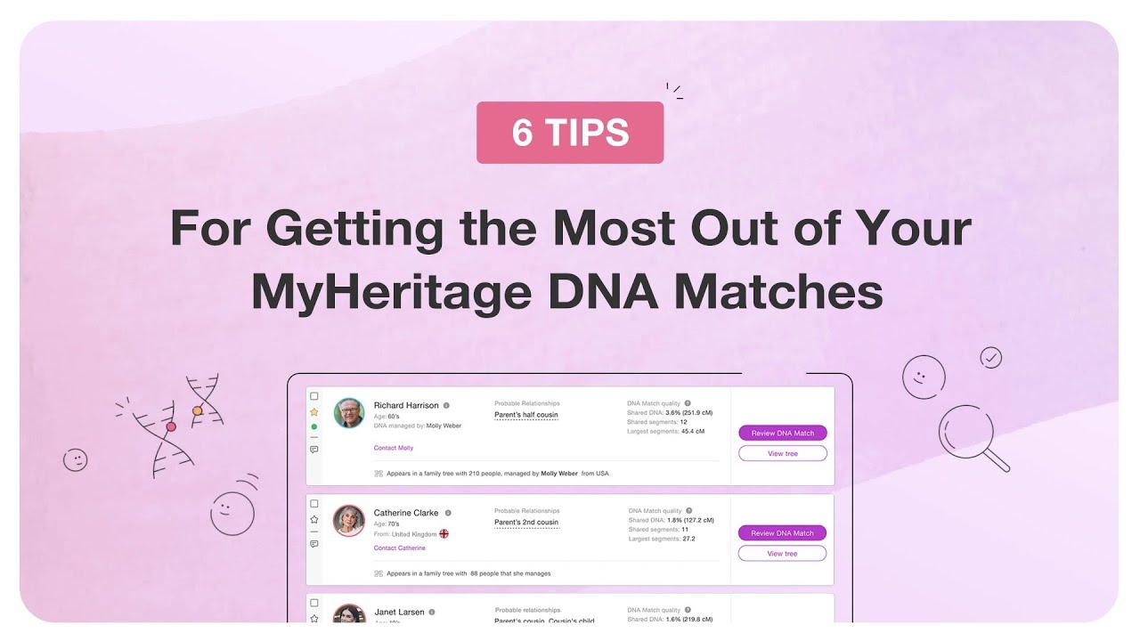 6 Tips to Maximize Your DNA Match Results