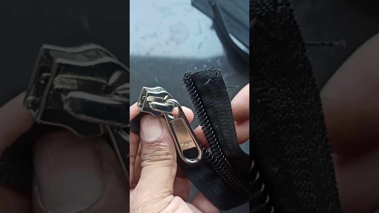 How to Easily Change a Bag or School Bag Zipper Runner 🔧