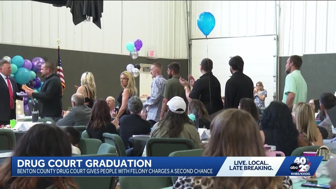 Benton County treatment courts celebrate program graduates