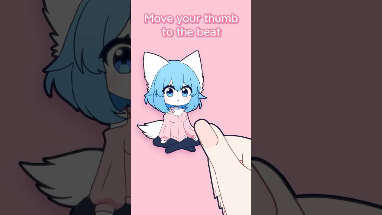 Thumb Dance Challenge with My Original Character 🎮