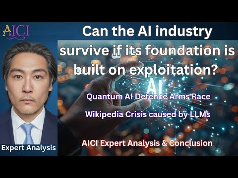 AICI News : AI Labour SHOCK: £2.50/hr Wages, Quantum Arms Race & Wikipedia decline Crisis | 18 10 25