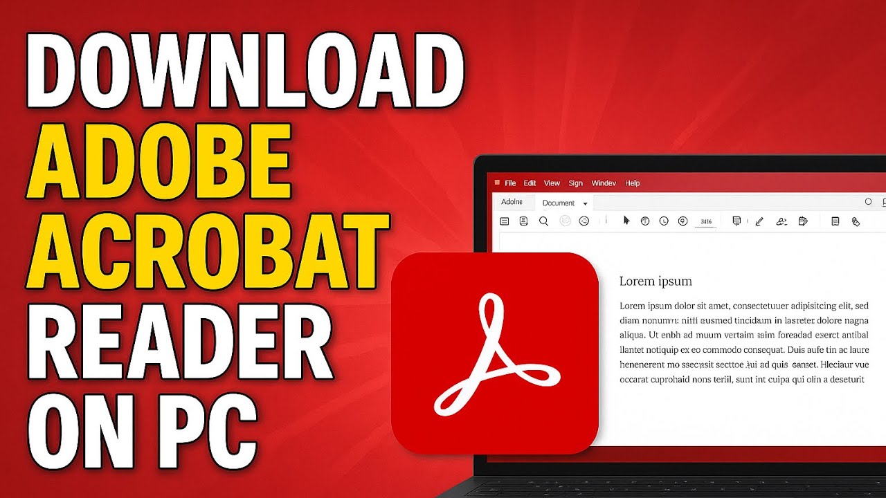 Download Adobe Acrobat Reader for Free on Your PC or Laptop 🚀