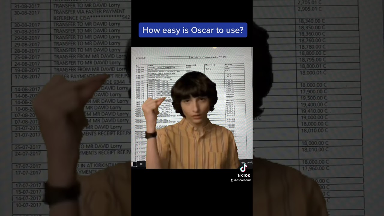 Convert PDF Bank Statements to Excel Instantly with Oscar! β‘