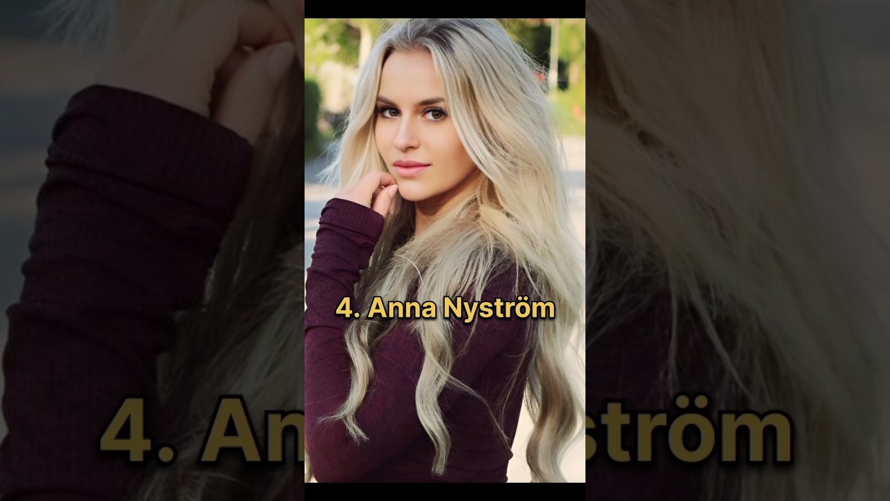Top 10 Beautiful Swedish Women of 2024 🇸🇪