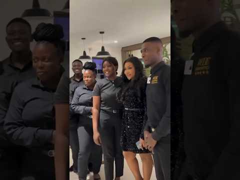 Ruith Kadiri gorgeously representing at the Cameroon international film festival of recent