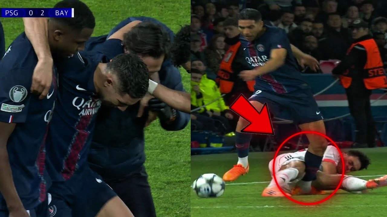 Shocking Injuries & Controversies in PSG vs Bayern Munich 🏆