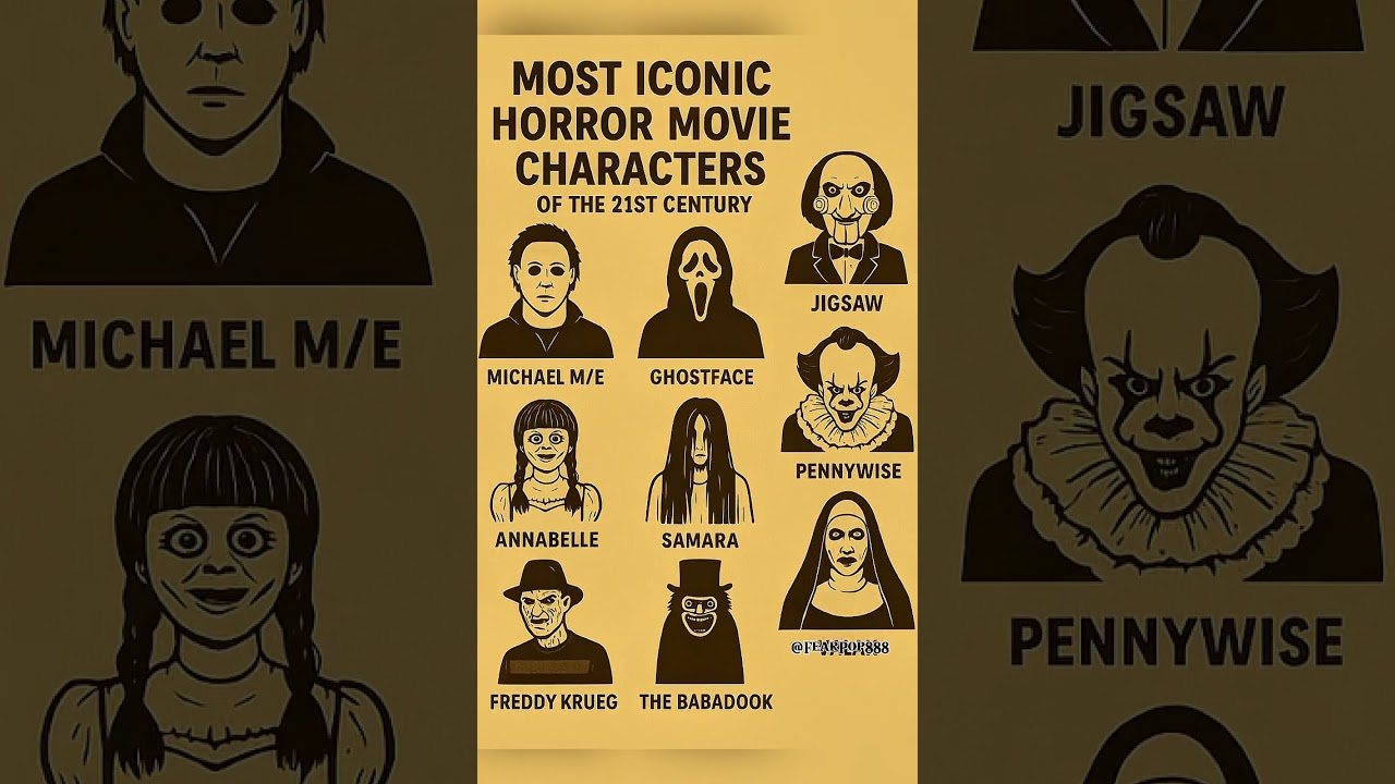 Top Iconic Horror Movie Characters of the 21st Century ๐น