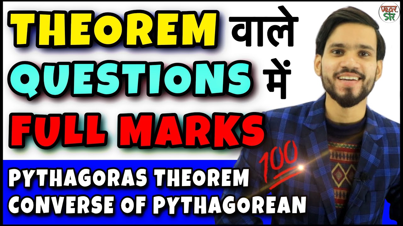 Master Pythagoras Theorem & Its Converse | Class 8-10 Math Made Easy 📐