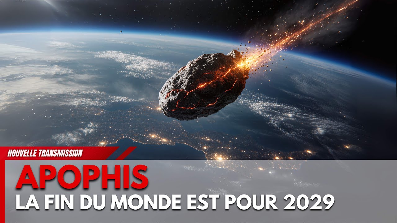 Astéroïde géant APOPHIS frôlera la Terre en 2029 🚀