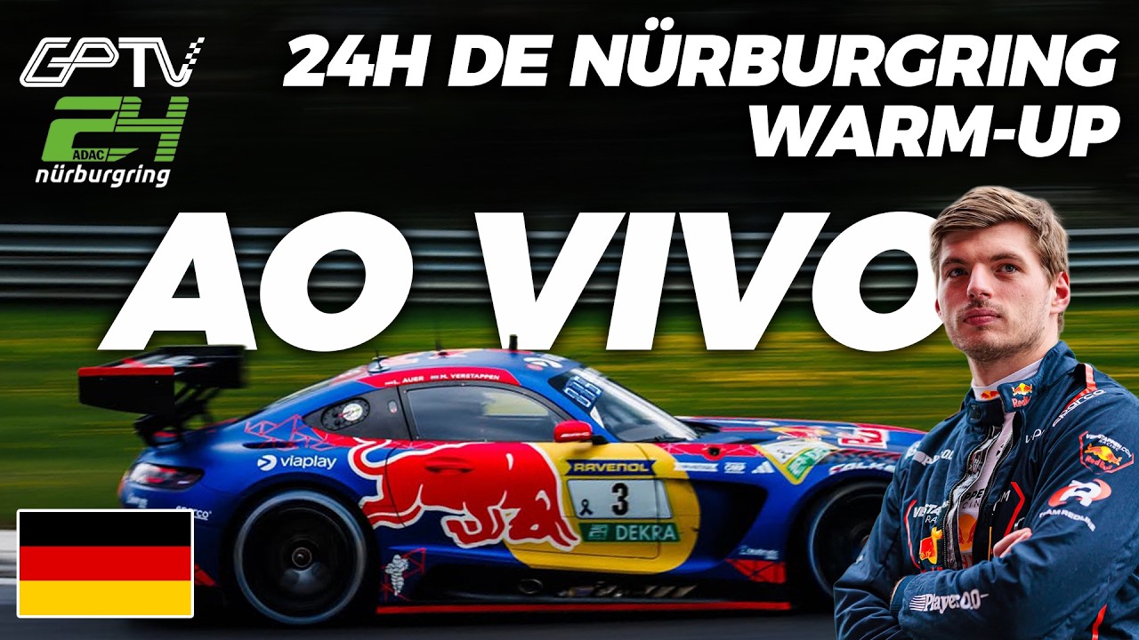 Ao Vivo: 24h Nürburgring 2026 com Verstappen 🚗