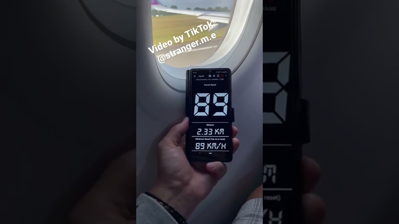 Airbus A321 Takeoff Speed Test ✈️