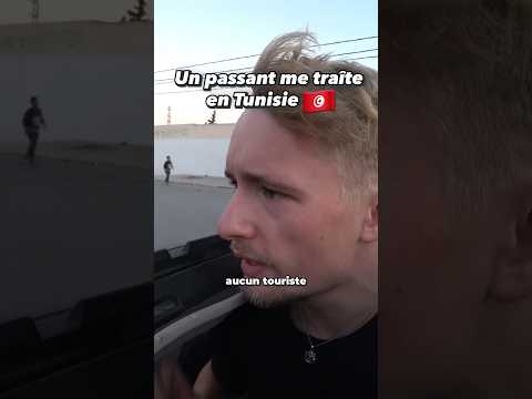 Un passant me traite en Tunisie  🇹🇳 #tunisie #vlogvoyage #tibijones