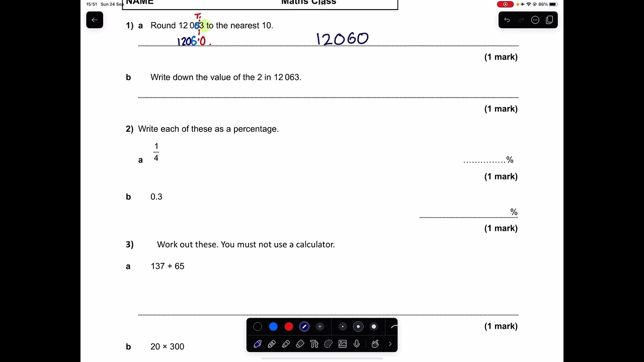 Master GCSE & IGCSE Maths: Easy Guide to Rounding to the Nearest Ten ๐ฏ