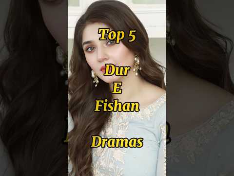 Top 5 Dur E Fishan Dramas | HUM TV | @funandentertainment1276 #shorts #viral #durefishan