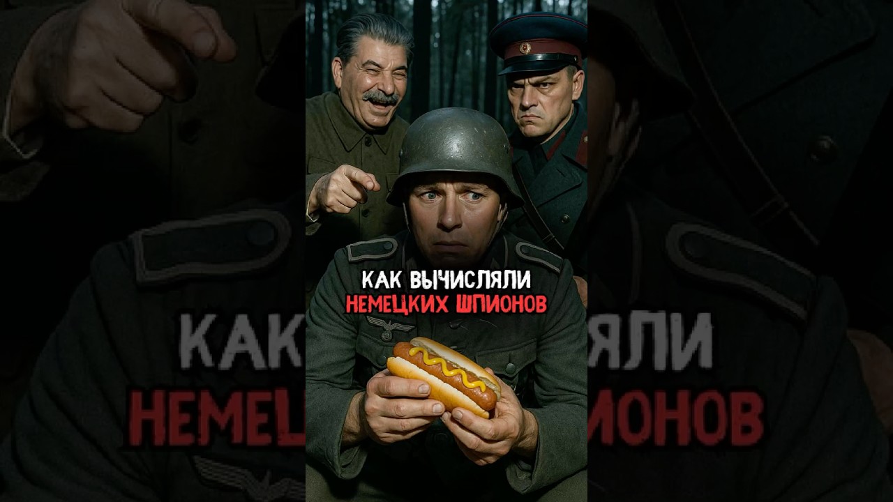 Как выявляли немецких шпионов 🕵️‍♂️