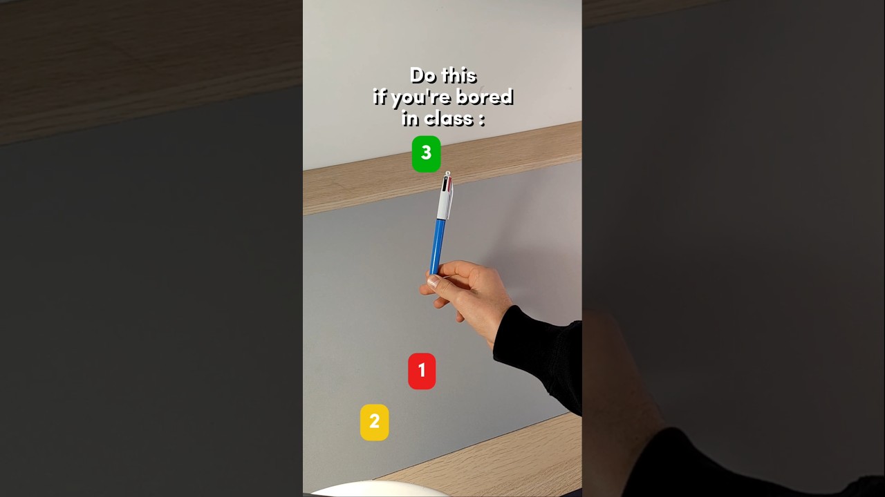 Learn the FIGURE 8 Pen Spinning Trick