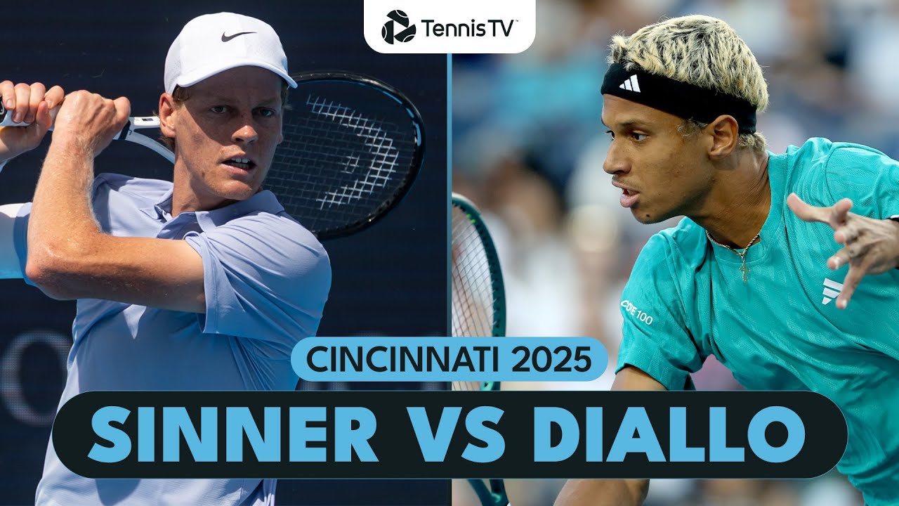 Jannik Sinner vs Gabriel Diallo | Exciting Cincinnati 2025 Highlights 🎾