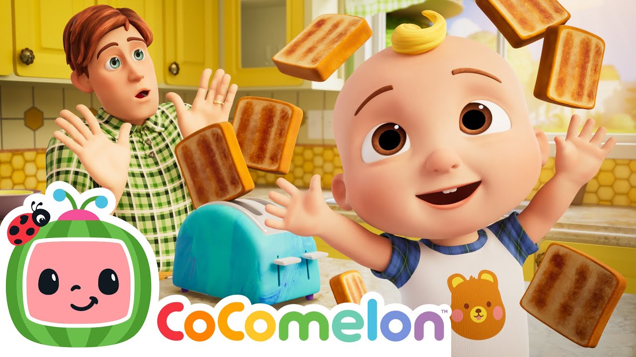Kitchen Dance with Dad & JJ 🍽️ | CoComelon Kids Songs
