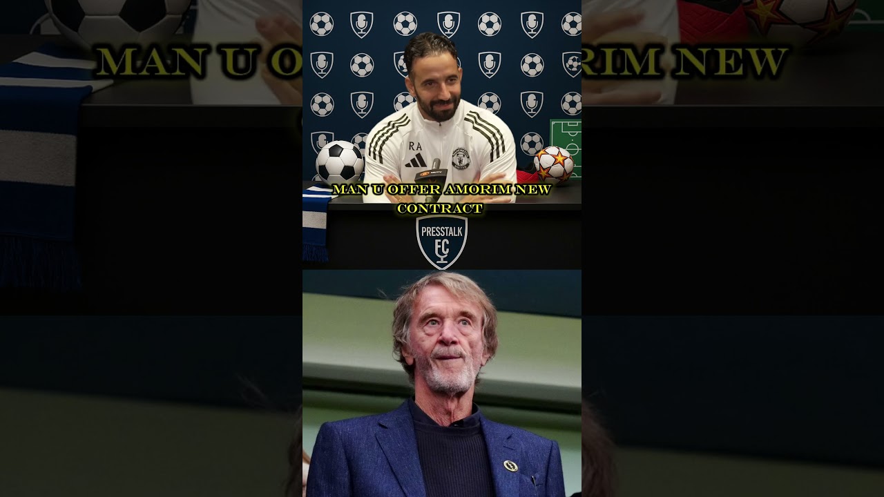 Ruben Amorim Receives New Contract Offer from Manchester United ⚽