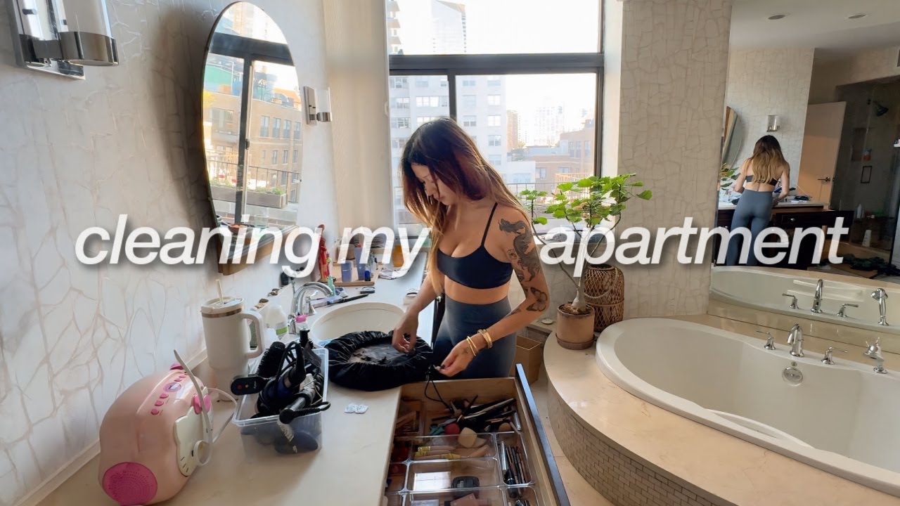 My NYC Life Reset: Cleaning, Working Out, Cooking & More! 🏙️