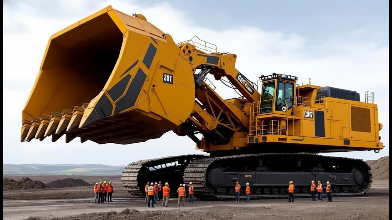 5 Ekskavator Terbesar dan Terkuat Dunia 🚜
