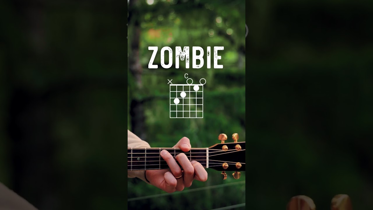 Zombie The Cranberries Guitar Tutorial // Zombie Guitar Lesson