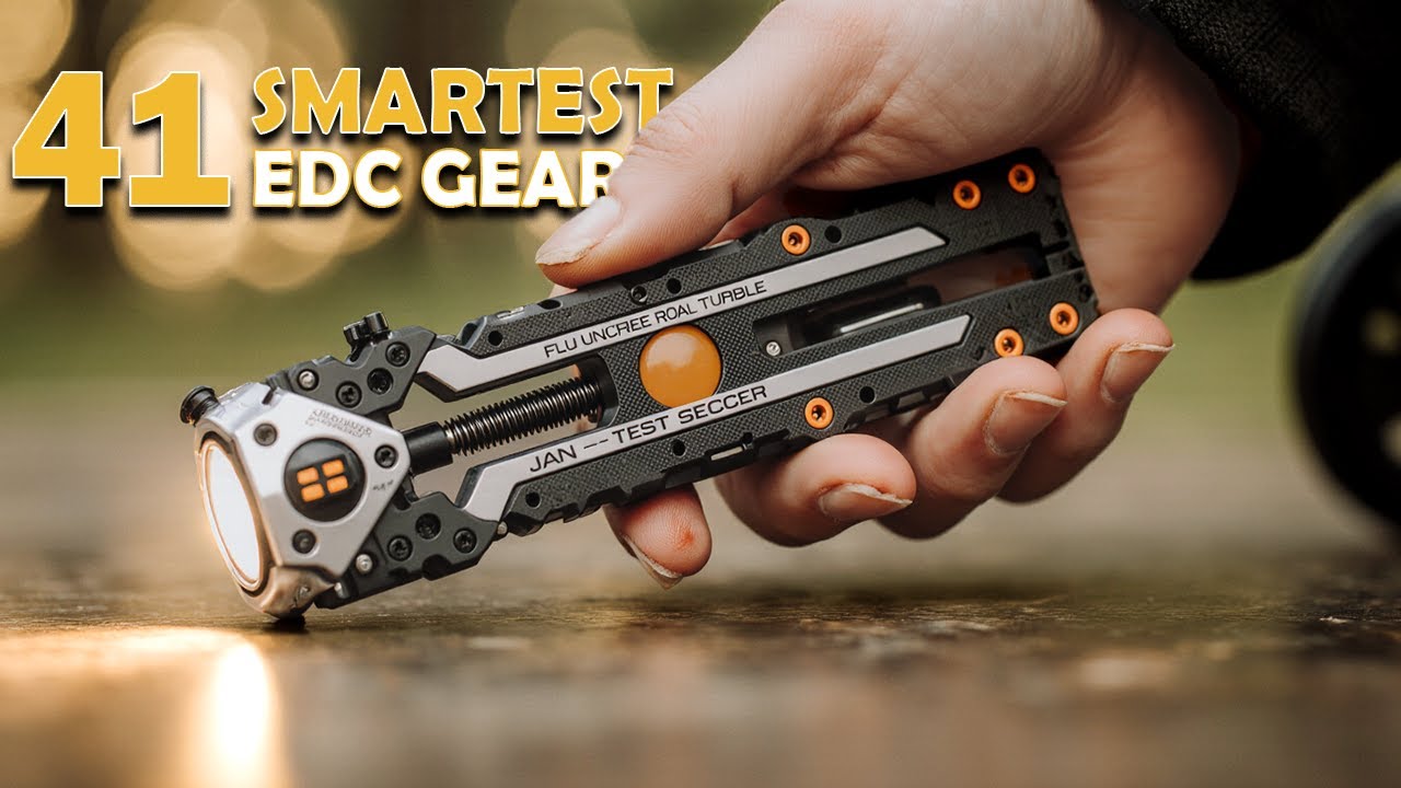 41 Top 41 Smart & Cool EDC Gadgets for Daily Use 🔧