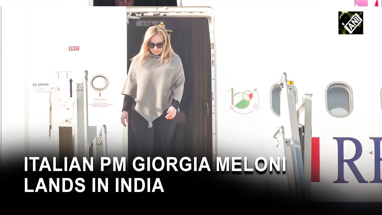 Italian PM Giorgia Meloni Joins Raisina Dialogue 2023 in Delhi 🇮🇹
