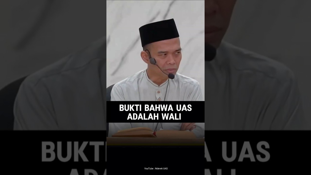 UAS Bukan Wali, Tapi Ada yang Mengira Begitu π€