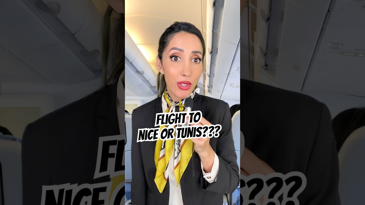 Wrong Flight! From Nice to Tunis – A Surprising Travel Mix-up ✈️