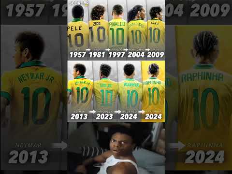 🚨 Raphinha will wear Brazil’s iconic number 10 in the upcoming matches 🔟🇧🇷