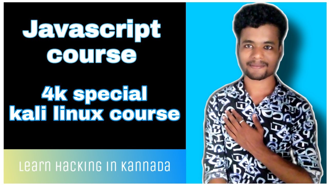 Learn JavaScript in Kannada | 4K Special Tutorial for Beginners 🖥️