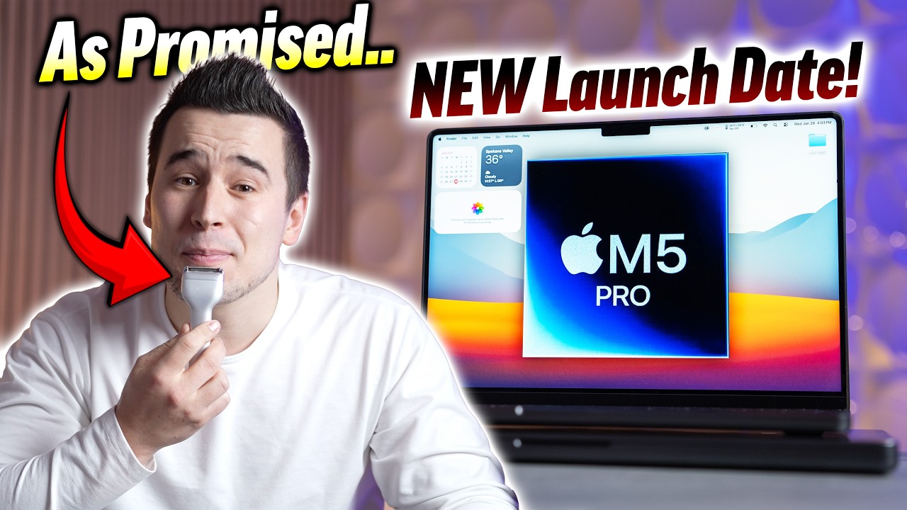 Why Apple DELAYED the High-end M5 Macbook Pros..