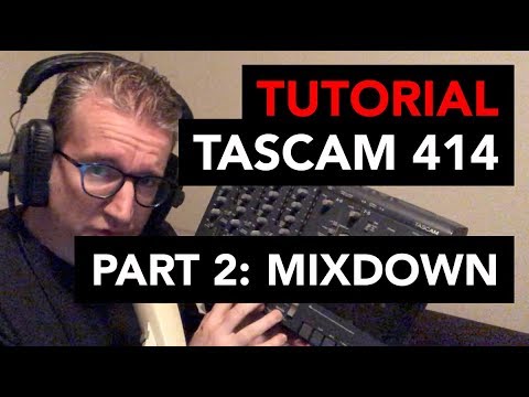 Tascam 414 Tutorial: Mixing Garland Jeffreys' 'Matador' 🎶