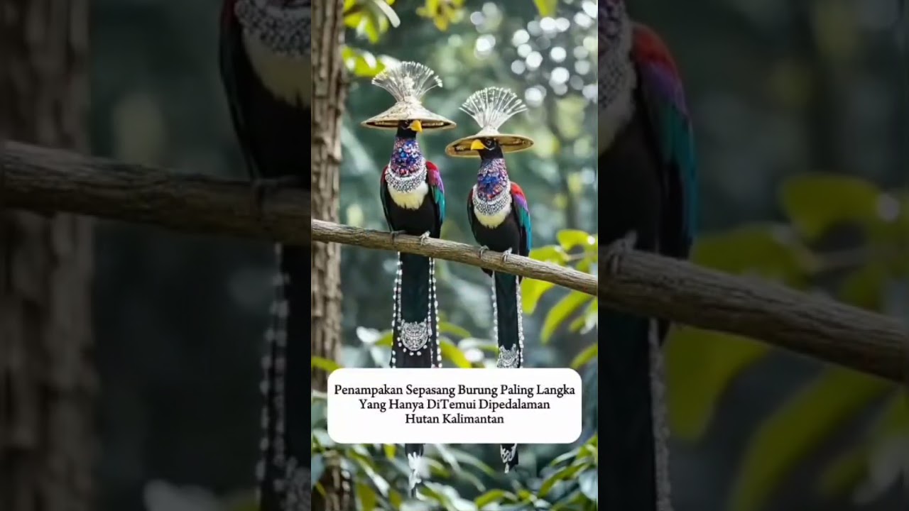Burung Langka Endemik Kalimantan 🐦