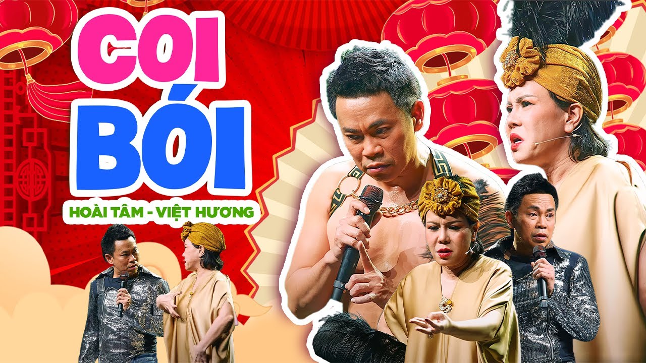 Hoài Tâm & Việt Hương Hài Hước Cùng Hài Kịch COI BÓI | Nụ Cười Vàng 2024 😂