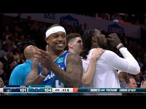 WILDEST GAME! Final Minute of Hornets vs Jazz