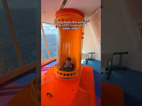 World’s TALLEST cruise ship water slide! @RoyalCaribbean