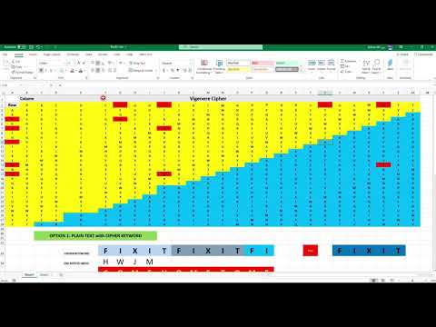 Vigenere Cipher Encrypt and Decrypt Message