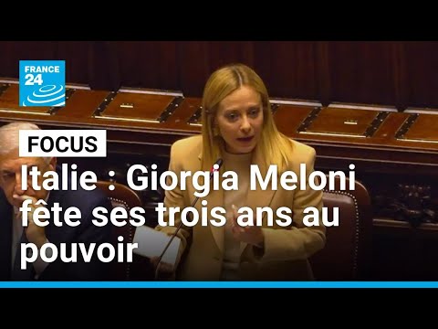 Trois ans de Giorgia Meloni au pouvoir : le bilan contrasté de l'extrême droite en Italie