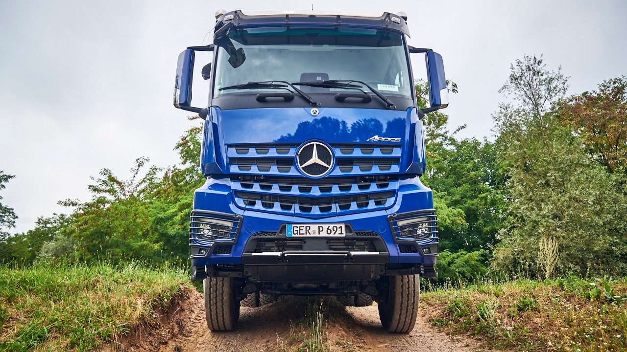 New 2025 2025 Mercedes Arocs Offroad Test Drive 🚚
