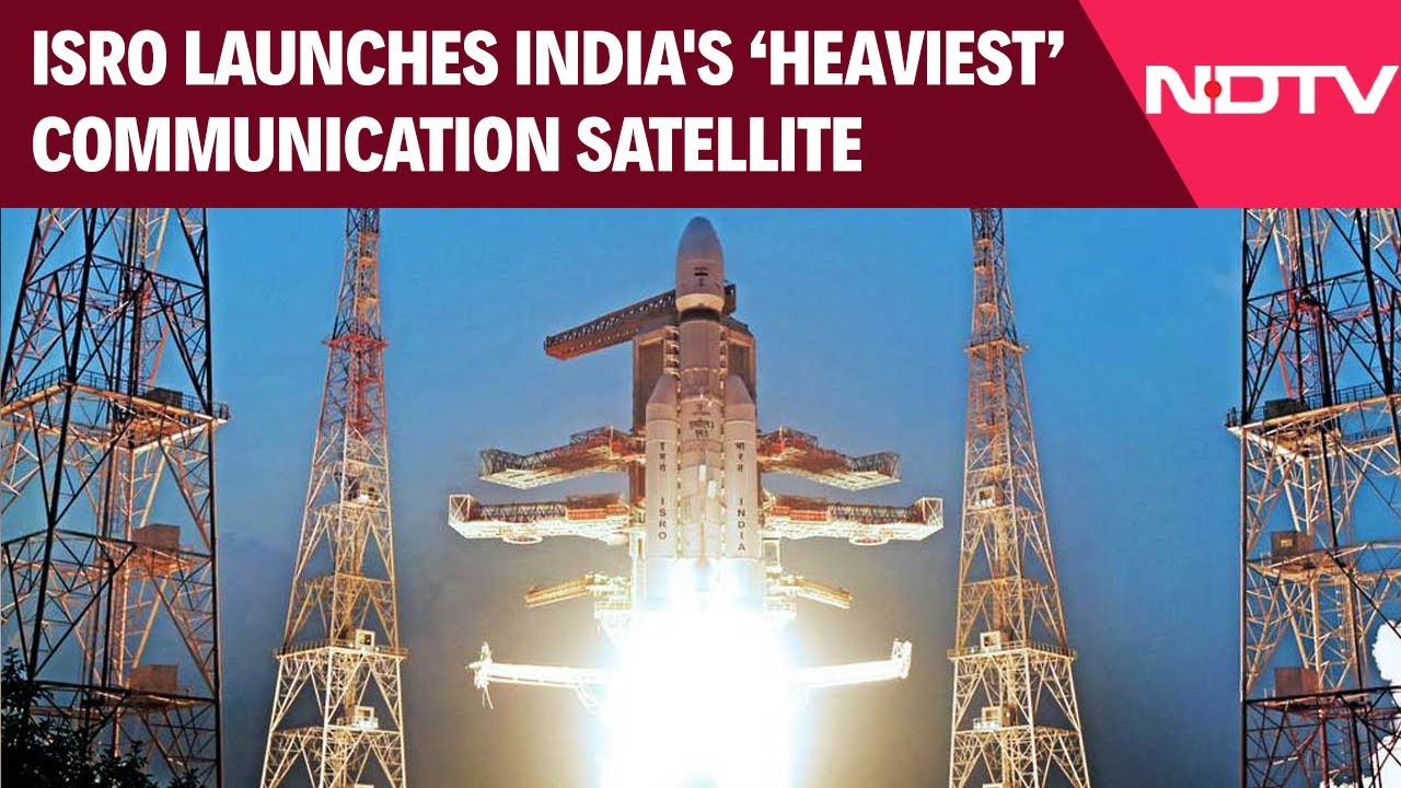 ISRO Launches India's Heaviest Communication Satellite Today 🚀