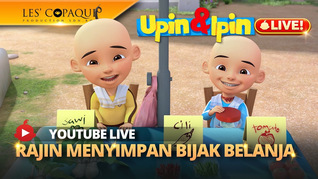 Upin & Ipin: Bijak Menyimpan & Berbelanja 💡