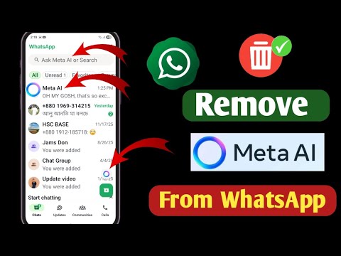 How to Remove Meta AI From WhatsApp (New Update 2025) | Disable Meta AI in WhatsApp Easily